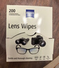 蔡司（ZEISS）擦镜纸 相机镜头清洁眼镜镜片擦镜纸镜布钢琴清洁湿巾200片装 实拍图