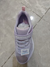 Skechers斯凯奇童鞋运动鞋男女儿童鞋魔术贴儿童鞋中大童跑步鞋405315L 【透气款】女童-薰衣草色/LAV 36 实拍图