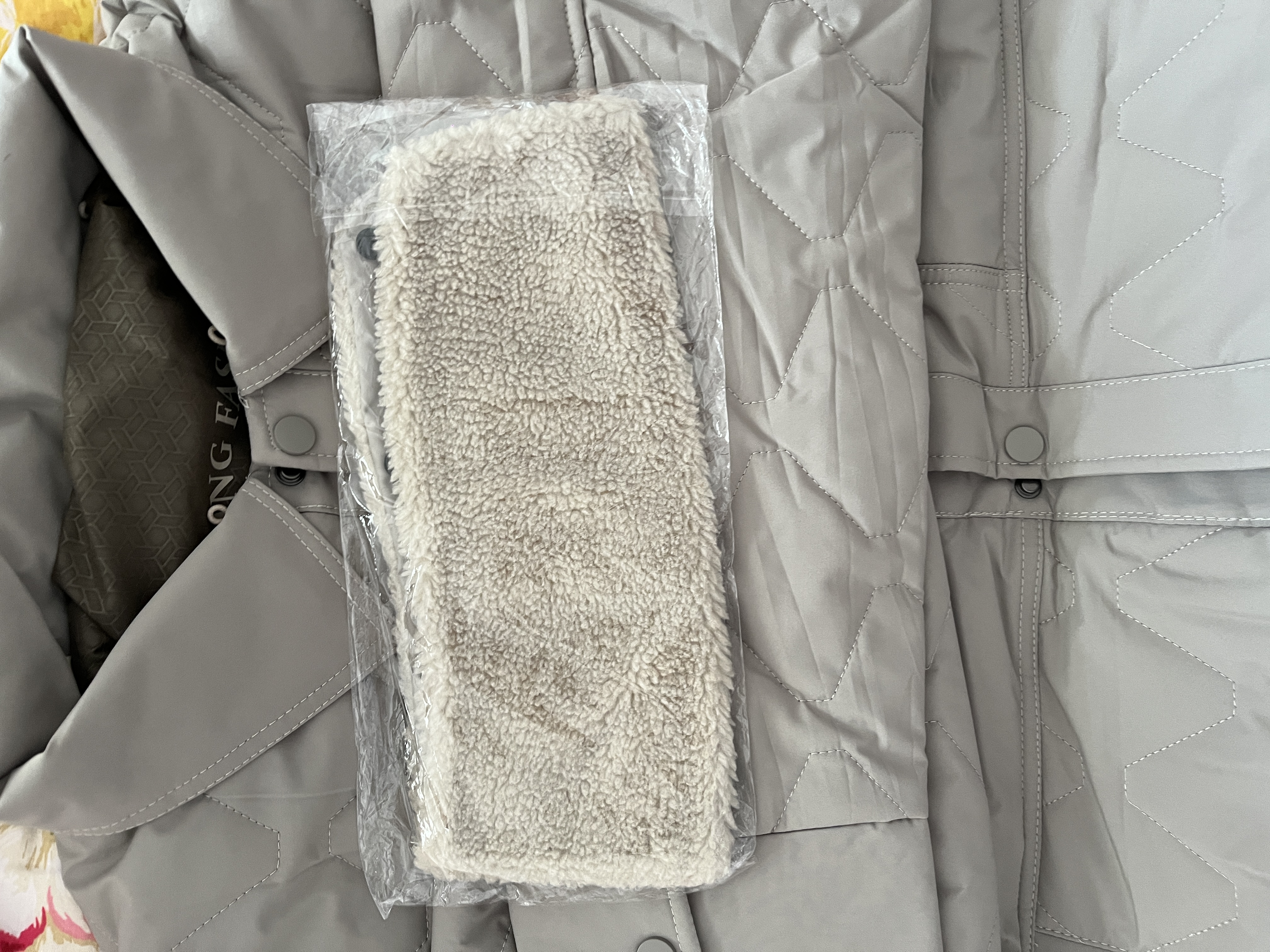 罗蒙（ROMON）棉服男士秋冬季翻领商务行政夹克棉衣中老年棉袄男装2566杏色4XL 实拍图