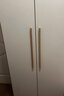 白浅衣柜卧室对开门衣柜实木组合现代简易家用柜子收纳儿童衣柜 80主柜 实拍图