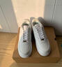 册乐男鞋夏季空军一号莆田鞋子男款情侣男女休闲运动鞋经典板鞋男生鞋 纯白色【莆田专业带沟版】顺丰速发 42 标准码 实拍图