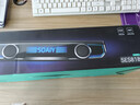 索爱（soaiy）SES818电竞音响家用台式桌面桌搭电脑游戏音箱深渊镜灯效蓝牙6.0低音炮4单元麦克风一体回音壁白色 实拍图
