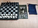 友邦（UB） 国际象棋磁性折叠便携成人儿童学生教学露营用棋4812B-C(大号) 实拍图