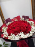 幽客玉品鲜花速递红玫瑰花束表白送女友老婆生日礼物全国同城配送 33朵红玫瑰花束—女王款 实拍图