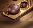京东京造 宜兴紫砂壶 手工【原矿紫泥】煮茶泡茶壶茶具 西施壶210ml 实拍图