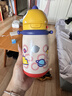 babycare儿童水杯6个月以上宝宝霸王龙不锈钢保温杯上学450ml-新旧款混发 实拍图