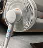 美的（Midea）【飓风节能】七叶柔风立式电风扇/家用轻音落地扇/台式小型风扇/大风力遥控定时摇头风扇 SAH35BSJ 实拍图