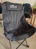 小魔户外折叠椅 露营椅 高背月亮椅折叠靠背椅子折叠凳便携躺椅钓鱼椅 实拍图
