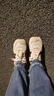 NEW BALANCE NB574官方休闲鞋女鞋复古舒适夏季透气网面礼物轻便百搭运动鞋 米白色 WL574RCF 39 (脚长25cm)尺码详询客服 实拍图