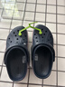 CROCS卡骆驰贝雅卡骆班儿童洞洞鞋沙滩凉鞋男童女童拖鞋/207018/207019 深蓝色-410 33 (200mm) 实拍图