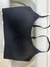 ubras无尺码云感托吊带背心隐形无痕文胸女士内衣女胸罩黑 实拍图