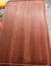 双枪乌金檀菜板 百年龄整木砧案板家用切菜食品抗菌防霉实木40*27*2.5 实拍图