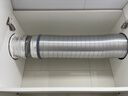潜水艇（Submarine）加厚铝管油烟机排风管厨房烟道通风道止逆阀180烟管硬管2米 实拍图