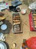 金刚网防蚊门帘家用高档磁吸门帘夏季防蚊纱门磁铁自粘纱窗免打孔 灰太狼的灰色18对磁铁 110*210 实拍图
