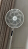 美的（Midea）【飓风节能】七叶柔风立式电风扇/家用轻音落地扇/台式小型风扇/大风力遥控定时摇头风扇 SAH35BSJ 实拍图