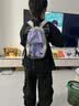 减重新款双肩包轻便户外旅行背包登山包爬山徒步小背包 紫色小号 实拍图