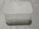 禧天龙冰箱保鲜盒食品级冰箱收纳盒塑料密封盒蔬菜水果冷冻盒 1.8L 2个 实拍图