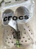 CROCS卡骆驰洞洞鞋贝雅洞洞鞋轻便运动鞋耐磨一脚蹬拖鞋休闲鞋|10126 卵石色-2V3(含智必星) 41 /42(260mm) 实拍图