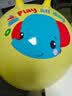 费雪（Fisher-Price）儿童玩具球宝宝感统训练跳跳羊角球38cm黄色带充气泵生日礼物礼品 实拍图