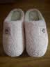 大嘴猴（paul frank）棉拖鞋男女情侣时尚简约厚底家居保暖冬季拖鞋PF6661粉色250 实拍图