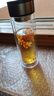 【京东物流配送】高硼硅双层玻璃杯大容量泡茶杯水杯子茶水分离杯 【双层加厚】茶杯350ml1只 实拍图