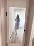 小匠材亚克力软镜子贴墙自粘穿衣镜全身镜宿舍家用试衣镜宿舍镜子60*150 实拍图