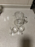 宣室堂茶壶玻璃耐高温泡茶壶玻璃茶具套装过滤茶水分离杯水壶花茶壶家用 企鹅壶650毫升（带2杯） 实拍图