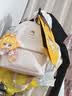 COW&KITTY凯蒂猫2026新款学生女士双肩背包轻便学背包大容量女生生日礼物 粉红色【中号】【下单送挂件礼盒礼袋】可装下12寸平板 s 实拍图
