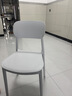 全品屋餐椅凳子塑料椅子办公椅靠背休闲椅书桌椅学习椅化妆椅电脑椅 实拍图
