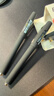 宝克（BAOKE）【热门商品】PC1838 0.7mm大容量中性笔品质办公签字笔磨砂笔杆水笔 黑色 12支/盒 实拍图