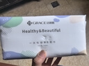 洁丽雅（Grace）居家差旅便携一次性洗脸巾珍珠纹绵柔毛巾3包 20*20cm 90抽/包 实拍图