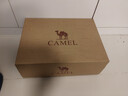骆驼（CAMEL）男鞋厚底增高缓震老爹休闲运动鞋子 K15CX4L4018 黑/城堡灰 39 实拍图
