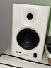 漫步者（EDIFIER）MR4 有源监听2.0音箱 高保真HIFI音质 多媒体电脑电视音响 桌面音响 白色 实拍图
