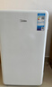 美的（Midea）93L单门小冰箱一级低音复古白色小单温冷藏租房家用宿舍办公室可放美妆BC-93MF【国家补贴】 实拍图