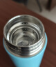 炊大皇保温杯 316L医用级不锈钢茶水分离商务便携保温杯 浅蓝色 490ml 实拍图