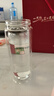 希诺双层玻璃杯男家用商务办公泡茶杯子过滤车载水杯XN-9302 345mL 实拍图