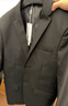 罗蒙西服套装男士修身职业正装西装套装商务伴郎服新郎服结婚礼服男装 实拍图