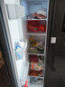 TCL 650L对开门冰箱超大容量大冷冻家用电冰箱双变频一级能效节能风冷无霜深冷速冻R650T3-S国家补贴 实拍图