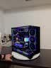 LIANLI联力包豪斯O11 Vision Compact 海景房台式电脑机箱 三面玻璃/中塔机箱 Vision Compact黑+8.8副屏 实拍图