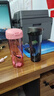 特百惠（Tupperware）茶韵500ml塑料杯男女士学生运动水杯子大容量泡茶杯 酷炫黑 实拍图