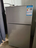 新飞冰箱小型租房用 一级能效冷 藏冷冻两用1-2人家用小冰箱 出租房双门电冰箱办公室两门 26年升级 58A一级能效【高性价比】银 实拍图