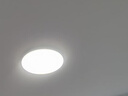 欧普照明（OPPLE）全光谱护眼吸顶灯卧室灯智能LED照明灯具简约现代快装圆形 实拍图