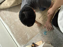 拇指白小T【水光魔术】二代三防短袖T恤春夏新款纯棉经典上衣 藏青男 2XL 实拍图