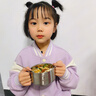 COOKSS宝宝吃饭专用碗辅食碗1-3岁以上儿童碗316不锈钢食品级辅食勺套装 实拍图