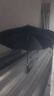 小魔长柄雨伞超大号加固抗风男士高端商务雨伞黑色可定制 实拍图