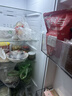 华凌美的出品608L对开门双开门冰箱一级能效双变频节能净味大容量风冷无霜京东自营HR-640WKP国家补贴 实拍图