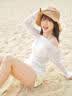 浪莎泳衣女纯欲性感比基尼分体三件套少女防晒遮肚显瘦保守甜美泳装女 实拍图