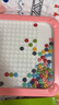 喜迪奇儿童磁性运笔画画板玩具宝宝拼图控笔早教绘画套装1-3岁生日礼物 实拍图