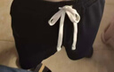 名创优品（MINISO）重磅短裤男士夏季新款外穿宽松五分裤青少年休闲中裤子 黑 M 实拍图