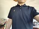 U.S. POLO ASSN.polo衫男短袖夏季保罗商务休闲翻领男装上衣t恤父亲节礼物藏青L 实拍图
